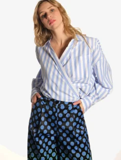 Hare Shirt - Blue Stripe