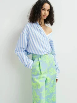 Hare Shirt - Blue Stripe