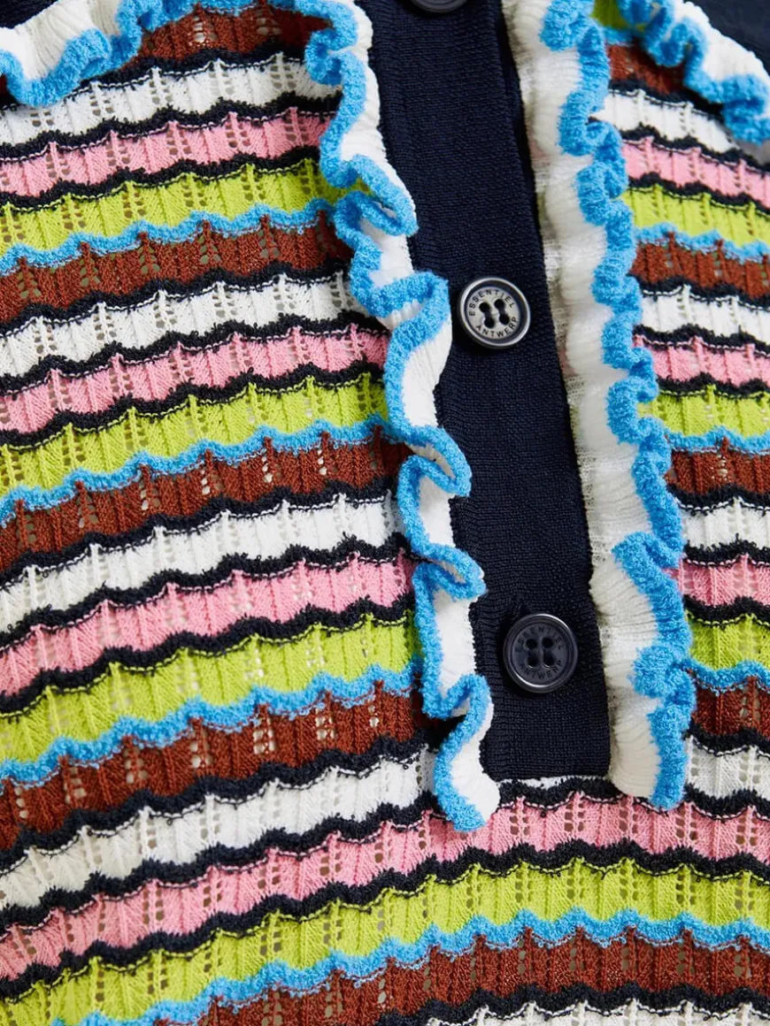 Haximum Polo - Dark blue/Pink/White