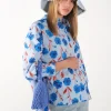 Hebiba Shirt - Blue Floral