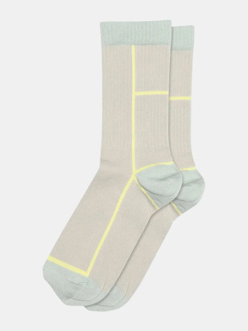 Helen Socks - Gray Violet