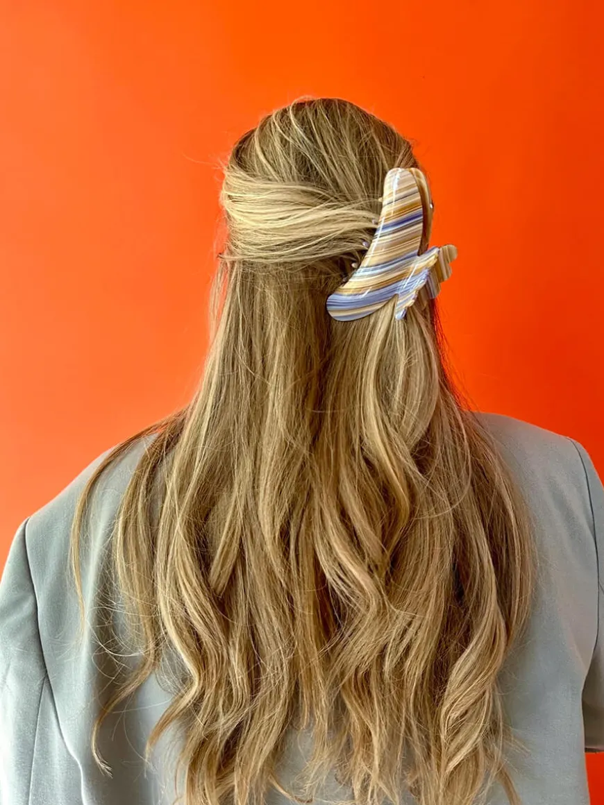 Helle Pretty Autumn Big Hairgrip - Beige