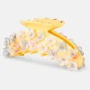 I Can Buy Myself Flowers Hairgrip - Light Yellow