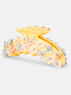I Can Buy Myself Flowers Hairgrip - Light Yellow