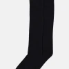 Inga Knee High Socks - Black