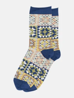 Karoline Socks - True Blue