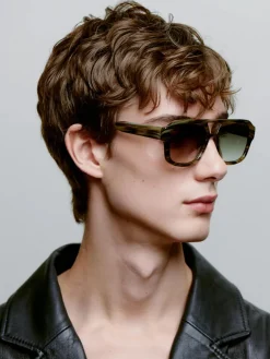 Kaya sunglasses - Striped Horn