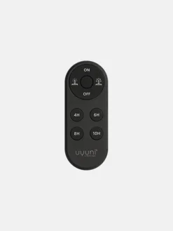 LED Candle Remote Control - Oval Black