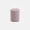 LED Pillar Candle 7.8x10 - Light Lavender