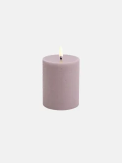 LED Pillar Candle 7.8x10 - Light Lavender