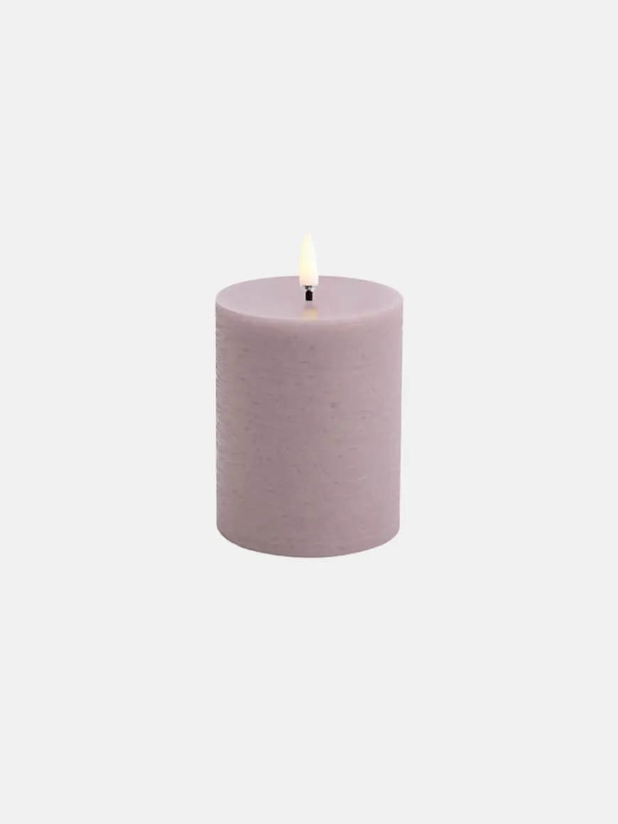LED Pillar Candle 7.8x10 - Light Lavender