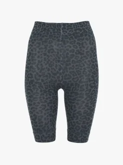 Leopard Shorts 150 Denier - Anthracite
