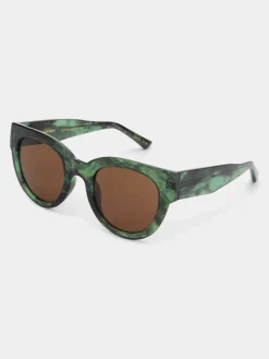 Lilly Sunglasses - Green Marble