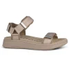 Line Sandals - Silver Mink
