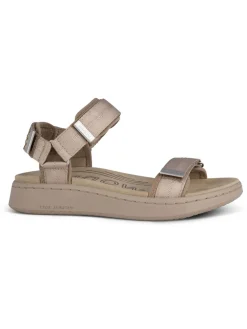 Line Sandals - Silver Mink