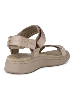 Line Sandals - Silver Mink