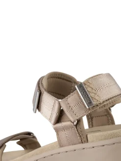 Line Sandals - Silver Mink
