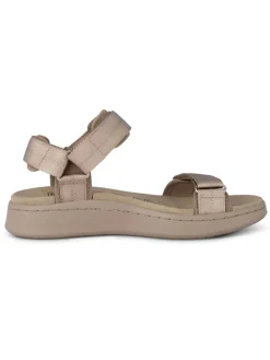 Line Sandals - Silver Mink