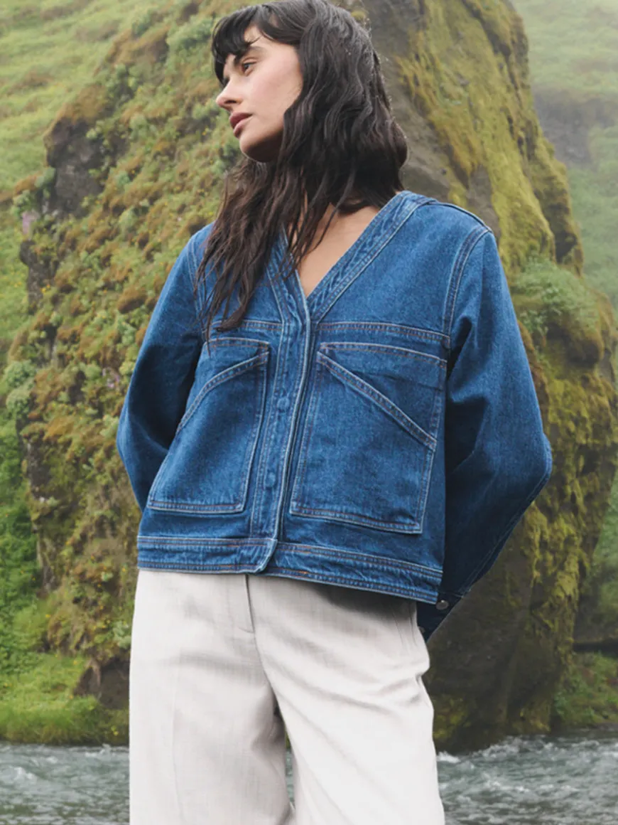 LR-Kosa 7 Jacket - Dark wash