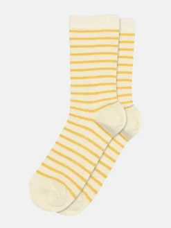 Lydia Ankle Socks - Misted Yellow