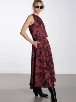Madine Top - Bordeaux Rose