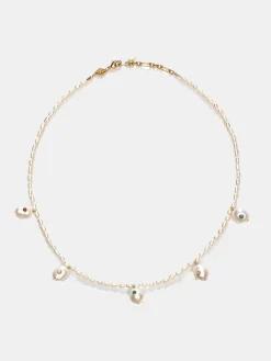 Marianne Pearl Necklace - Gold