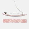 Matcha Addict Hair Clip - Milennial Pink