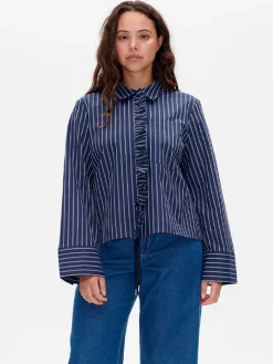 Milu Shirt - Navy Blazer Stripe