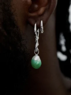 Miran Silver Earring - Apple