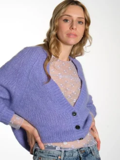 Morgan Cardigan - Purple