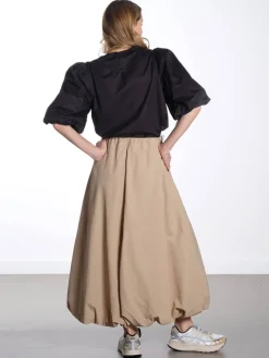 MSJoa Short Sleeve Blouse - Black