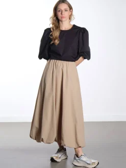 MSJoa Short Sleeve Blouse - Black