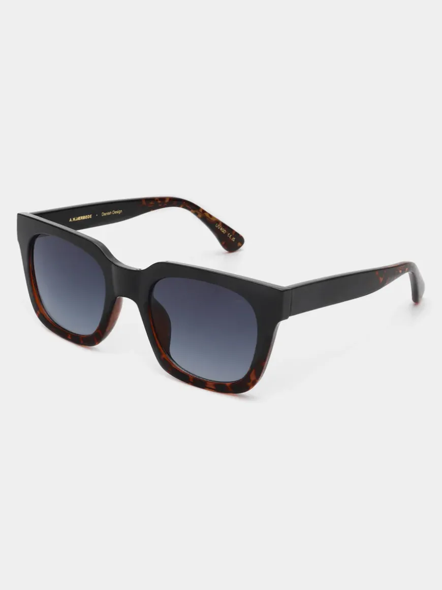 Nancy Sunglasses - Black Demi Tortoise
