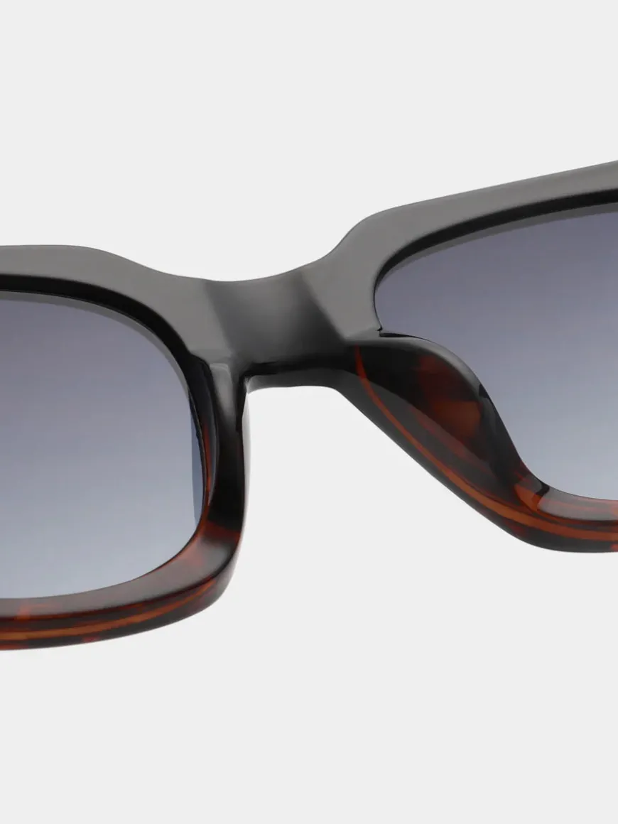 Nancy Sunglasses - Black Demi Tortoise