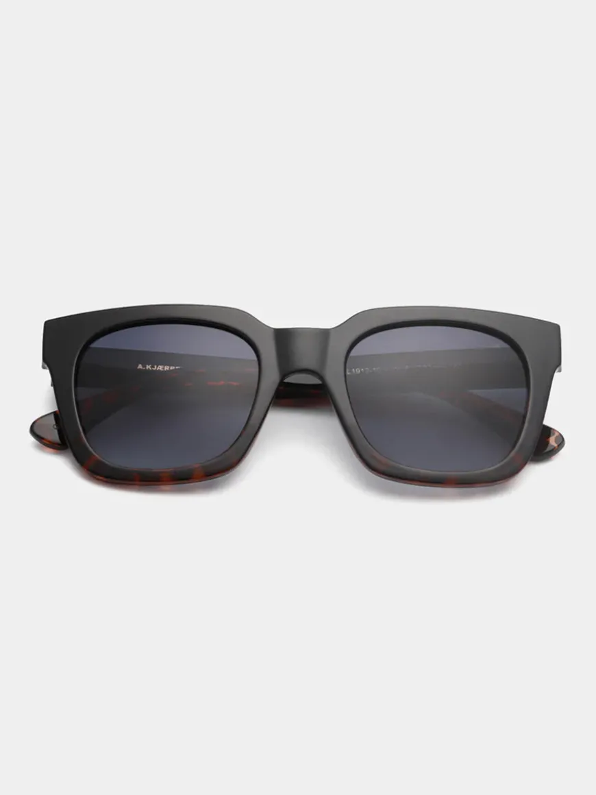 Nancy Sunglasses - Black Demi Tortoise