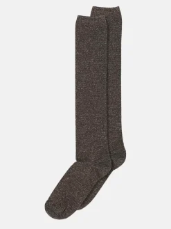 Nelly Knee Socks - Dark Brown