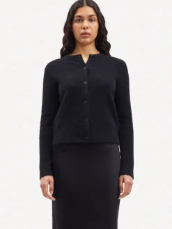 Nor Short Cardigan - Black