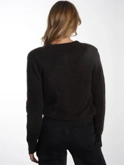 Nor Short Cardigan - Chocolate Torte