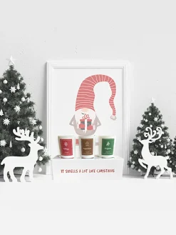 Nordic Christmas Candle Box