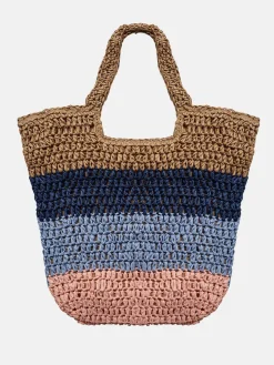 Nucirkeline Straw Bag - Clear Sky
