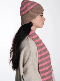 Nudaria Knitted Scarf - Sesame