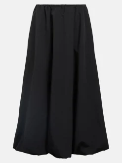 OBJAlda Balloon Maxi Skirt - Black