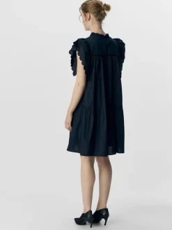 OBJHope Ruffled Mini Dress - Sky Captain