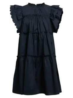 OBJHope Ruffled Mini Dress - Sky Captain