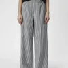 OBJLisa Wide Pants - Cloud Dancer Sky Captain