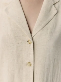 OBJSanne Short Sleeved Shirt - Sandshell