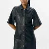 OBJScarlet PU Mini Dress