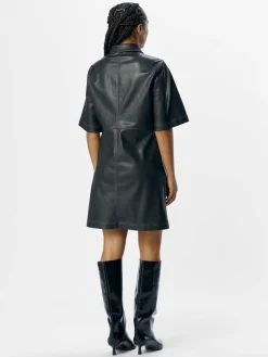 OBJScarlet PU Mini Dress