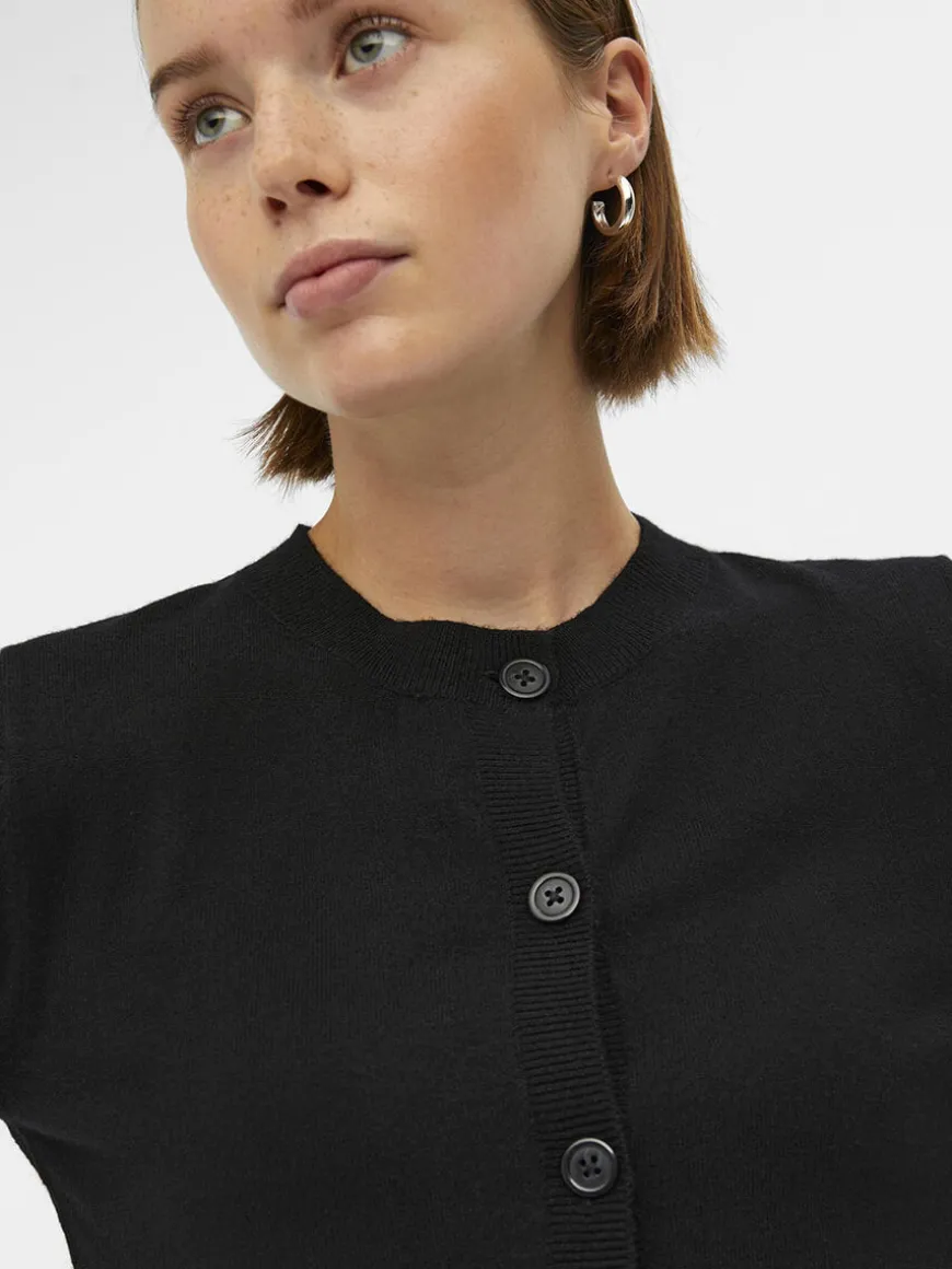 OBJThess Cardigan - Black