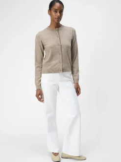 OBJThess Cardigan - Desert Taupe